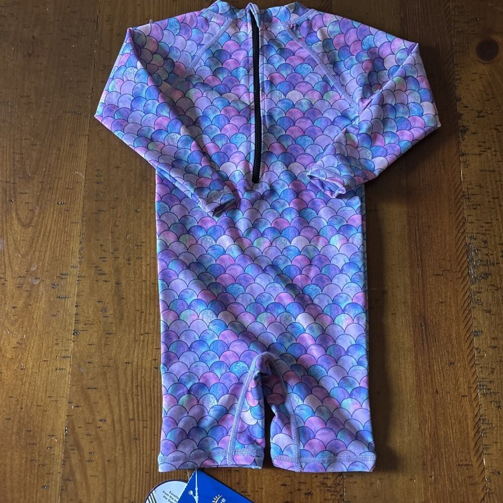 Mabove Baby Girl Swim Cover Up UPF 50 Zips In Back Size 18 Mo - Picture 4 of 4